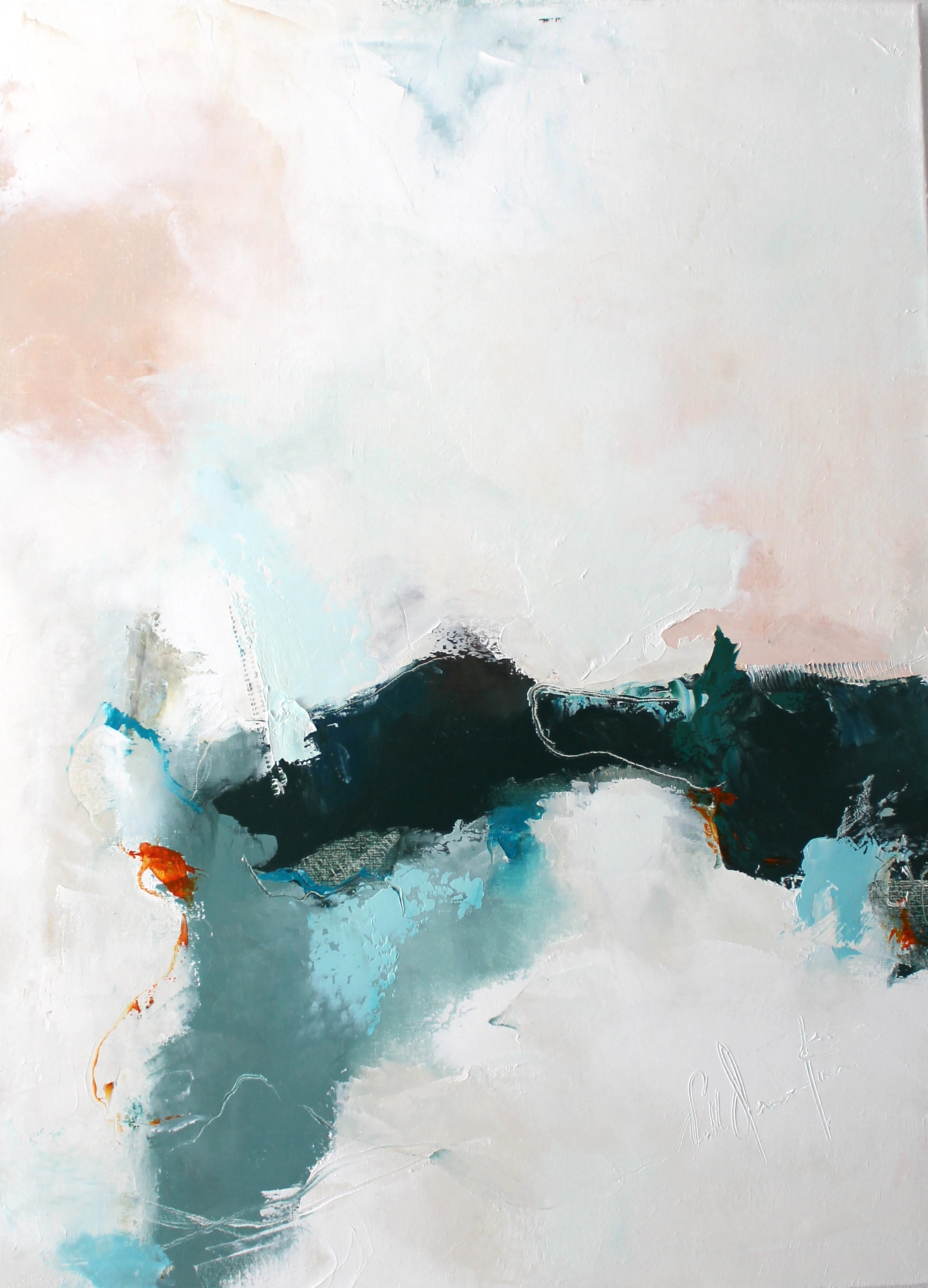 partir à la campagne 81X 60 CM